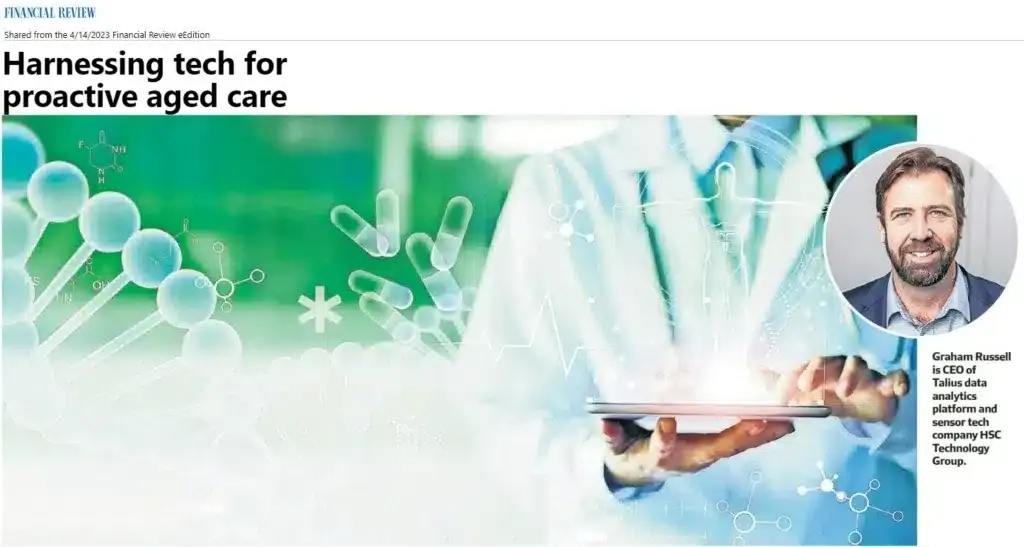 Talius in the Australian Financial Review